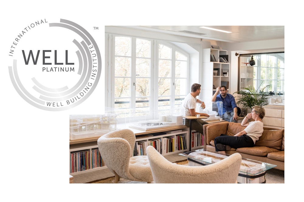 Certification WELL Platinum for STUDIOS Architecture's new Paris offices